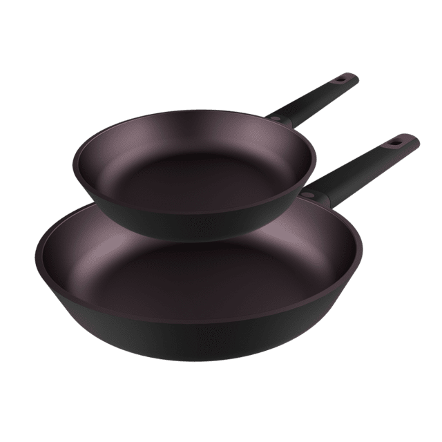 Cecotec Polka Experience 20-24 Bucket Set Titan. Set de Sartenes con Diámetro 20-24 cm Aluminio Fundido Revestimiento Antiadherente Apta para todo tipo de Cocinas y Lavavajillas Set de sartenes