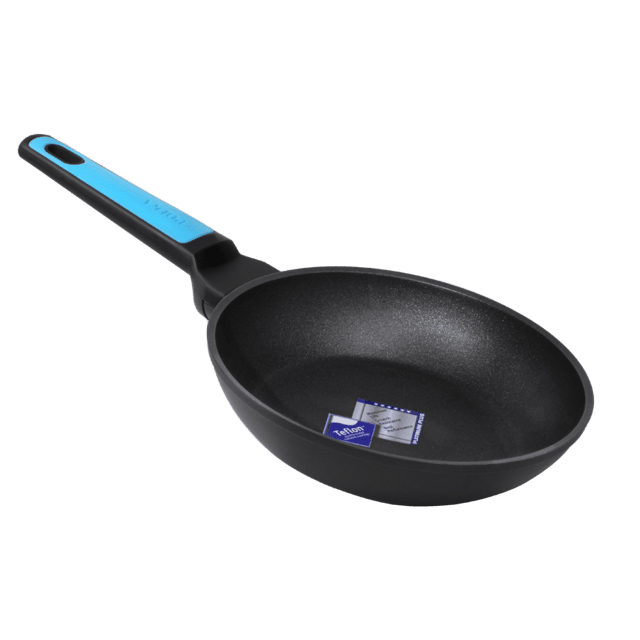 Cecotec Polka Platinum 22 Bucket Thunder. Sartén con Diámetro de 22 cm Aluminio Forjado Revestimiento Antiadherente Teflon Platinum Plus Apta para Lavavajillas y Todo tipo de Cocinas Libre PFOA Sartén