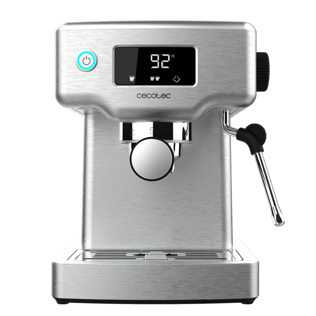 Cecotec Power Espresso 20 Barista Compact Cafetera Barista Con 20 Bares Pantalla Digital Y Thermoblock. Cafetera Barista