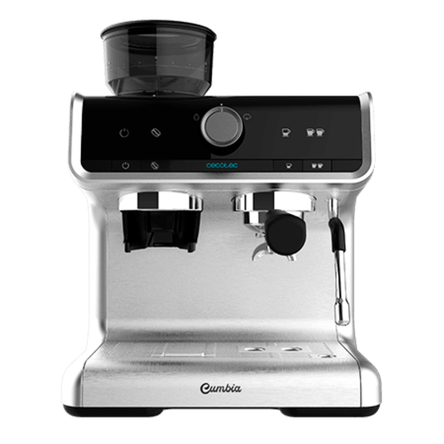 Cecotec Power Espresso 20 Barista Cream. Cafetera Express Con Brazo Con Doble Salida Con 1550 W 20 Bares Depósito De Café En Grano 250g Molinillo Con 30 Niveles Thermoblock Depósito De Agua 2 5 L Cafetera Express Con Brazo Co