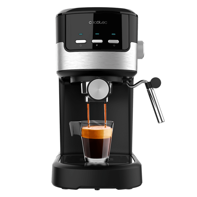 Cecotec Power Espresso 20 Pecan Cafetera espresso con 20 bares con vaporizador. Cafetera espresso 20 bares