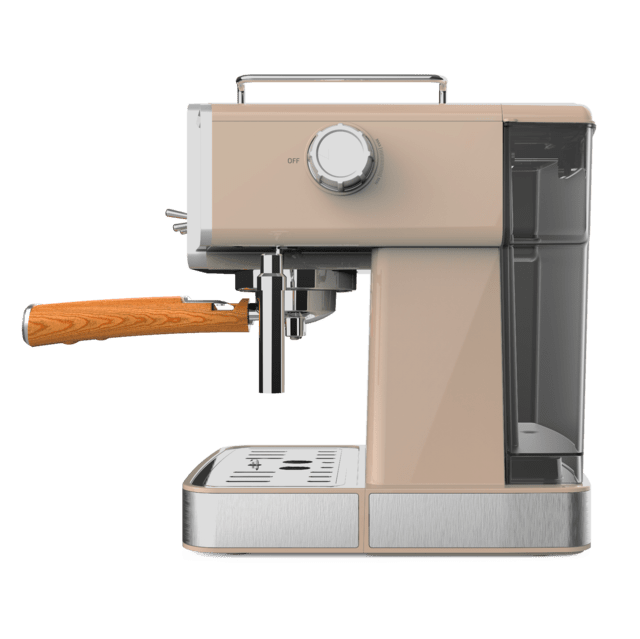 Cecotec Power Espresso 20 Tradizionale Light Beige Cafetera Express Para Espressos Y Cappuccinos Rápido Sistema De Calentamiento Por Thermoblock 20 Bares Manómetro PressurePro Y Vaporizador Orientable Cafetera Espresso