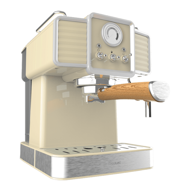 Cecotec Power Espresso 20 Tradizionale Light Yellow Cafetera Espresso Con 20 Bares Y Thermoblock Cafetera Espresso