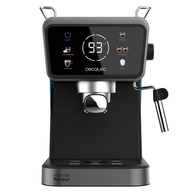 Cecotec Power Espresso Touch ColdBrew Cafetera Express Para Café Espresso Y Cappuccino Café En Frío Con 20 Bares Y Vaporizador Orientable. Cafetera Express