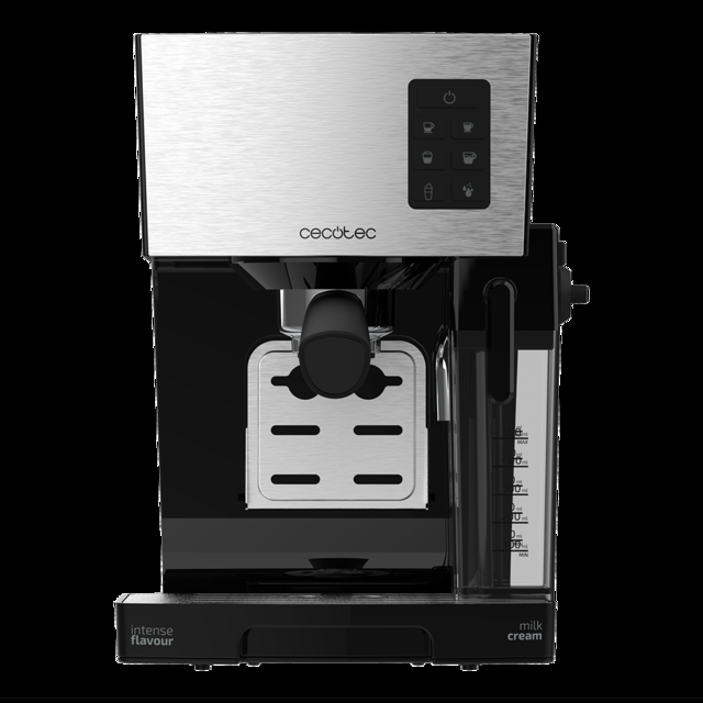 Cecotec Power Instant-ccino Cafetera Express Semiautomática Tanque De Leche Cappuccino En Un Solo Paso 20 Bares De Presión Y Sistema Thermoblock Inox Cafetera Semiautomática 20 Bares