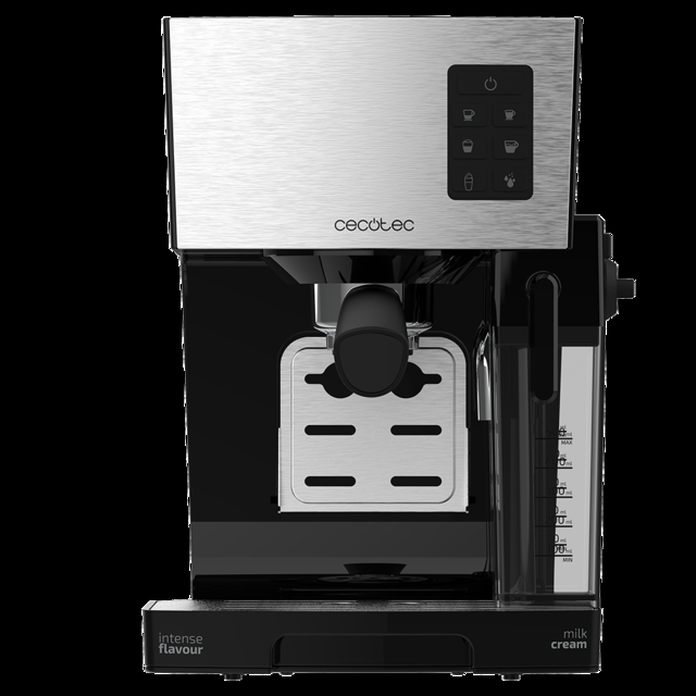 Cecotec Power Instant-ccino Cafetera Express Semiautomática Tanque De Leche Cappuccino En Un Solo Paso 20 Bares De Presión Y Sistema Thermoblock Inox Cafetera Semiautomática 20 Bares