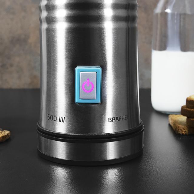 Cecotec Power Latte Spume 4000. Espumador De Leche De 500 W Capacidad De 115ml Sin Cables 3 Modos De Funcionamiento Todo Tipo De Leche Base 360º Antideslizante Espumador De Leche Eléctrico  