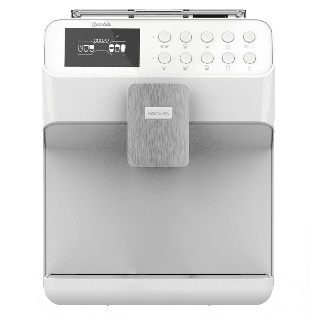 Cecotec Power Matic-ccino 7000 Serie Bianca S Cafetera Superautomática Con Depósito De Leche Y Pantalla Digital. Prepara Cappuccino Con Solo Pulsar Un Botón. Café Totalmente Personalizable. Tecnología ForceAroma 19 Bares De