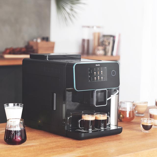 Cecotec Power Matic-ccino 9000 Serie Nera S. Cafetera Superautomática Que Muele El Café Y Añade Leche De Forma Automática Para Disfrutar De Los Mejores Espressos Y Cappuccinos Con Un Toque. Se Adapta A Todos Los Gustos Graci