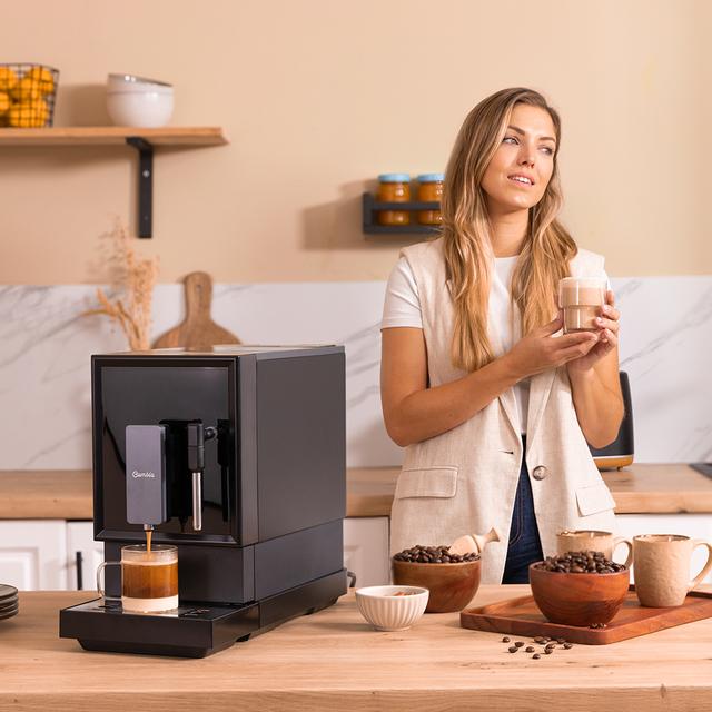 Cecotec Power Matic-ccino Vaporissima M Cafetera Superautomática Para Los Amantes Del Café Recién Molido. Dispone De Un Sistema De Rápido Calentamiento Por Thermoblock Con 19 Bares Y Vaporizador Orientable. Cafetera Superaut