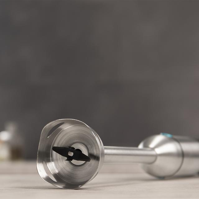 Cecotec Power TitanBlack 1500 XL PerfectCream&Crush. Batidora De Mano De 1500 W Tecnología CrossBlades Con Cuchillas De 4 Hojas Pie XL Incluye Picadora Varillas Batidoras Y Pasapurés Batidora De Mano