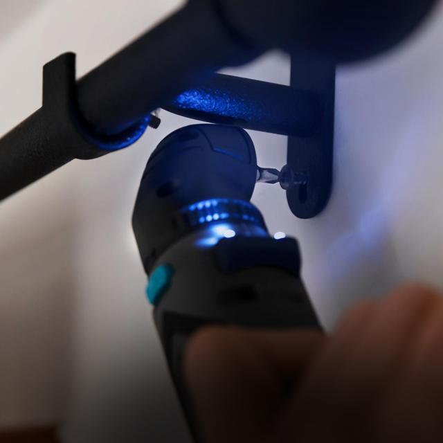 Cecotec PowerGyro 3500 Angle Set Atornillador A Batería 4V 1500mAh. Accesorio En ángulo Para Lugares De Difícil Acceso. Velocidad 200rpm. Luz LED Integrada. Incluye Un Maletín Y Diferentes Accesorios. Atornillador A Batería