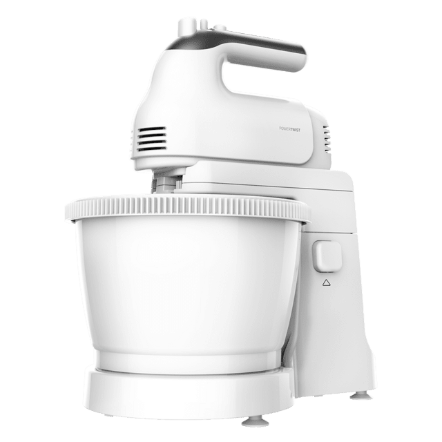 Cecotec PowerTwist 500 Gyro M. Batidora De Varillas De 500 W Bol Autogiratorio De 3 5L De Capacidad 5 Niveles De Velocidad Función Turbo Diseño Ergonómico 3 Accesorios Batidora Amasadora De Varillas