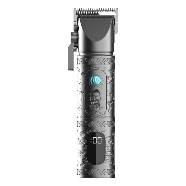 Cecotec PrecisionCare Samurai Clipper Cortapelos A Batería Con Cuchillas De Acero Inoxidable Con 10 Peines En Medidas De 1 5/3/4 5/6/10/13/16/19/22/25 Mm Y 200 Minutos De Autonomía Cortapelos A Batería