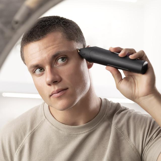 Cecotec PrecisionCare Wet&Dry M. Cortapelos Bamba Con Cuchillas Acero Inoxidable Con Revestimiento De Titanio Batería De Litio Autonomía Hasta 120 Min Longitudes 0 5-30 Mm 8 Peines Máquina De Cortar Pelo Inalámbrica Y Con Ca