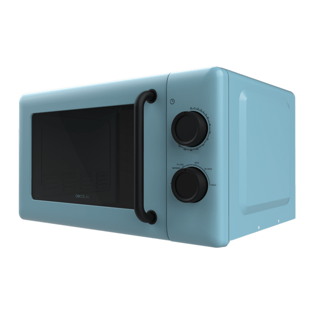 Cecotec Proclean 3010 Blue Microondas Mecánico De 20 L Y 700 W.  Microondas Mecánico 