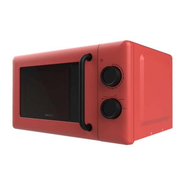 Cecotec Proclean 3010 Red Microondas Mecánico De 20 L Y 700 W. Microondas Mecánico