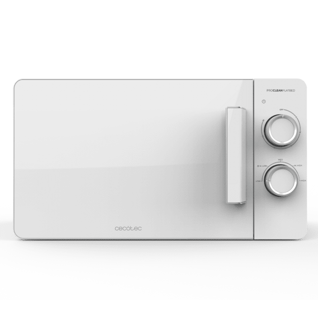 Cecotec Proclean 3020 Flatbed Microondas Sin Plato Mecánico. De 20 Litros De Capacidad Y 700 W De Potencia. Microondas Sin Plato 
