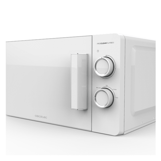 Cecotec Proclean 3020 Flatbed Microondas sin plato mecánico. De 20 litros de capacidad y 700 W de potencia. Microondas sin plato 