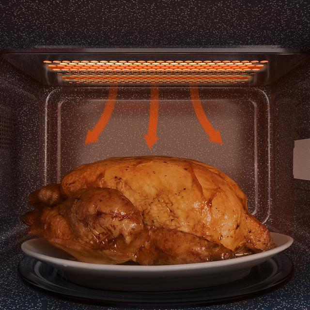 Cecotec ProClean 3160 Mirror. Microondas De 700 W Con 6 Niveles Grill 800 W Capacidad 20 L Revestimiento Ready2Clean Para Mejor Limpieza Tecnología 3DWave Temporizador Diseño Efecto Espejo Microondas Con Grill 20 L