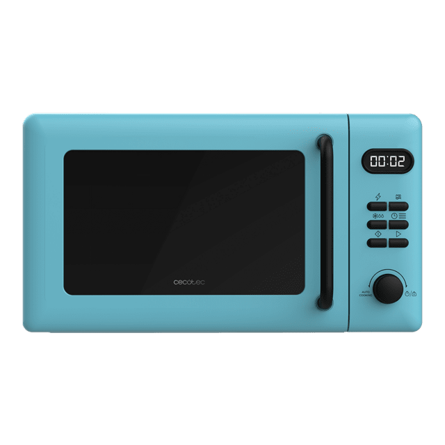 Cecotec Proclean 5110 Blue Microondas digital con grill de 20 L y 700 W. Microondas digital