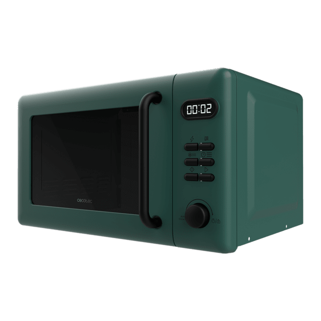 Cecotec Proclean 5110 Green Microondas Digital Con Grill De 20 L Y 700 W. Microondas Digital