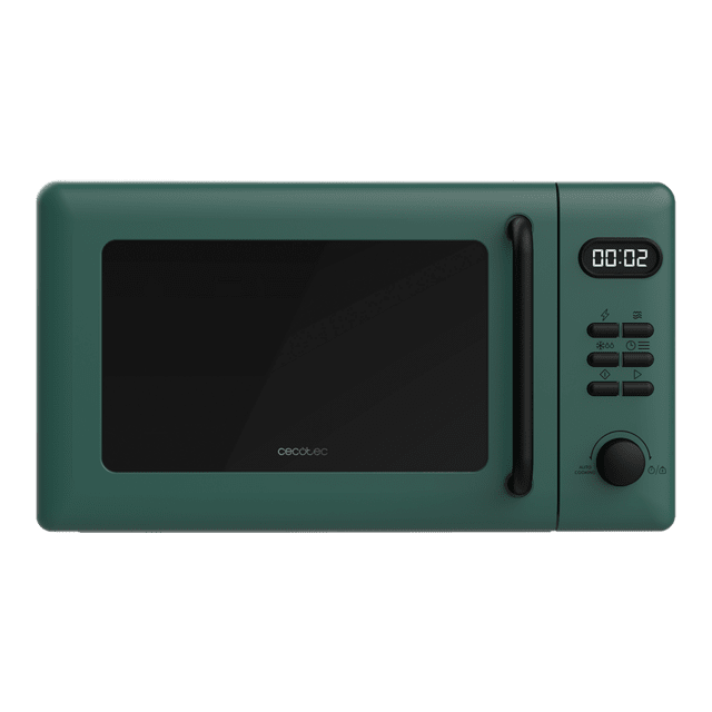 Cecotec Proclean 5110 Green Microondas digital con grill de 20 L y 700 W. Microondas digital