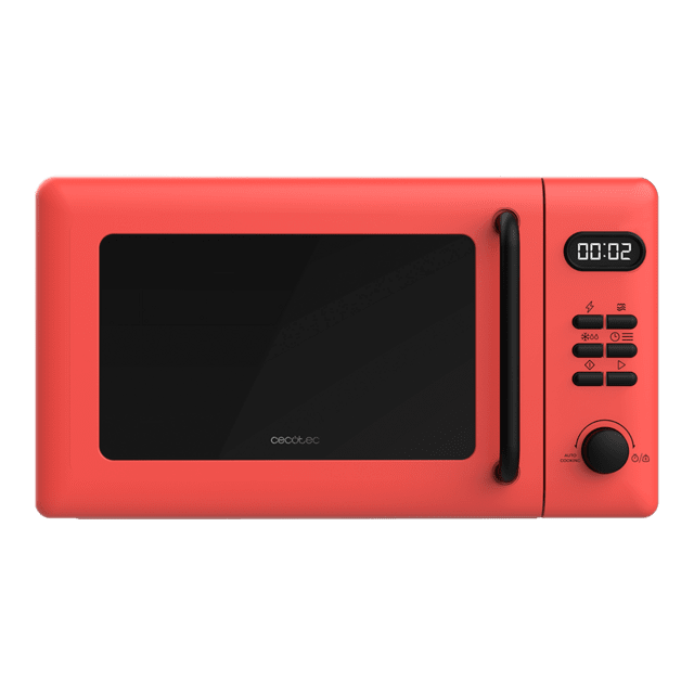 Cecotec Proclean 5110 Red Microondas Digital Con Grill De 20 L Y 700 W. Microondas Digital