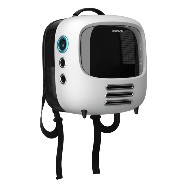 Cecotec Pumba 1800 Travel Fan Transportín Para Mascotas Multifuncional Incorpora Un Sistema De Ventilación Cómodo Y Espacioso: 43 X 42 X 27 6 Cm. Transportín Para Mascotas