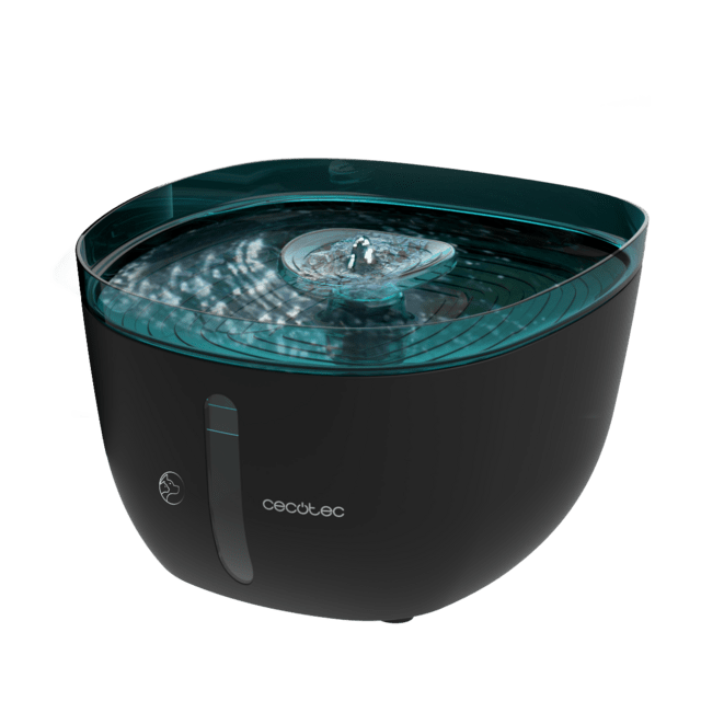 Cecotec Pumba 2200 Refresh Fuente Automática Para Mascotas Con Capacidad De 2 Litros Incluye Filtro Y Luz Interior. Fuente De Agua Para Gatos Y Perros. Bebedero Automático