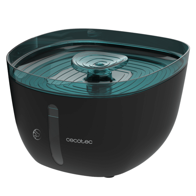 Cecotec Pumba 2200 Refresh Fuente Automática Para Mascotas Con Capacidad De 2 Litros Incluye Filtro Y Luz Interior. Fuente De Agua Para Gatos Y Perros. Bebedero Automático