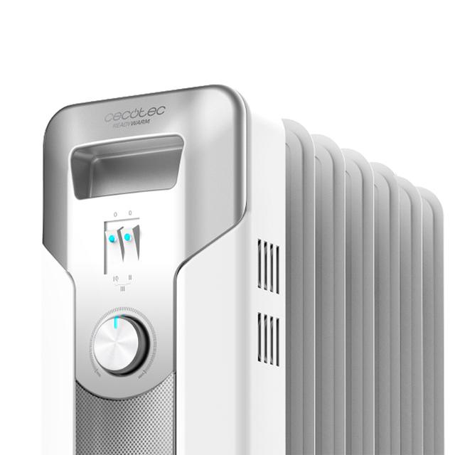 Cecotec Radiador Aceite 7 Módul Ready Warm 5600 Space De 7 Módulos Con 1500 W Y Termostato Regulable. Radiador Aceite 1500 W