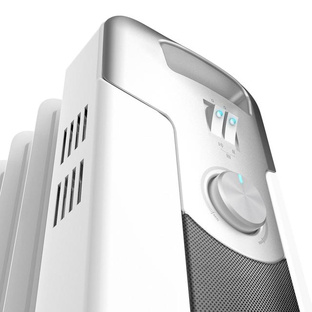 Cecotec Radiador Aceite 7 Módul Ready Warm 5600 Space De 7 Módulos Con 1500 W Y Termostato Regulable. Radiador Aceite 1500 W