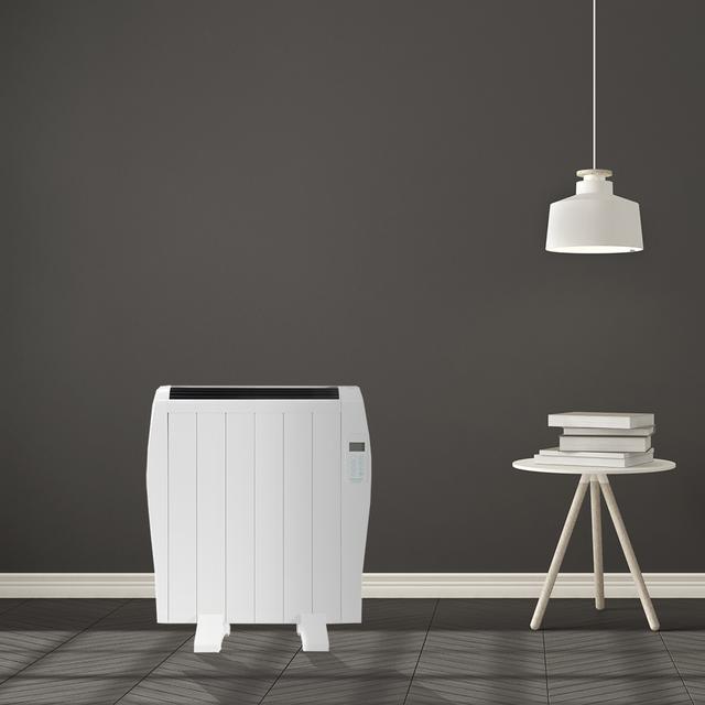 Cecotec Ready Warm 1200 Thermal Seco De 6 Elementos Y 900 W Con Pantalla LCD Y Mando. Radiador Eléctrico / Emisor Térmico 6 Elementos  