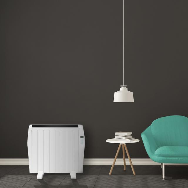 Cecotec Ready Warm 1800 Thermal Seco De 8 Elementos Y 1200 W Con Pantalla LCD Y Mando. Radiador Eléctrico / Emisor Térmico 8 Elementos  