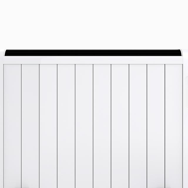 Cecotec Ready Warm 2000 Thermal M. Radiador Eléctrico Bajo Consumo Con 10 Elementos 1500W De Pared O Pie 3 Modos Temporizador Mando Pantalla LED Blanco Radiador Eléctrico / Emisor Térmico 10 Elementos