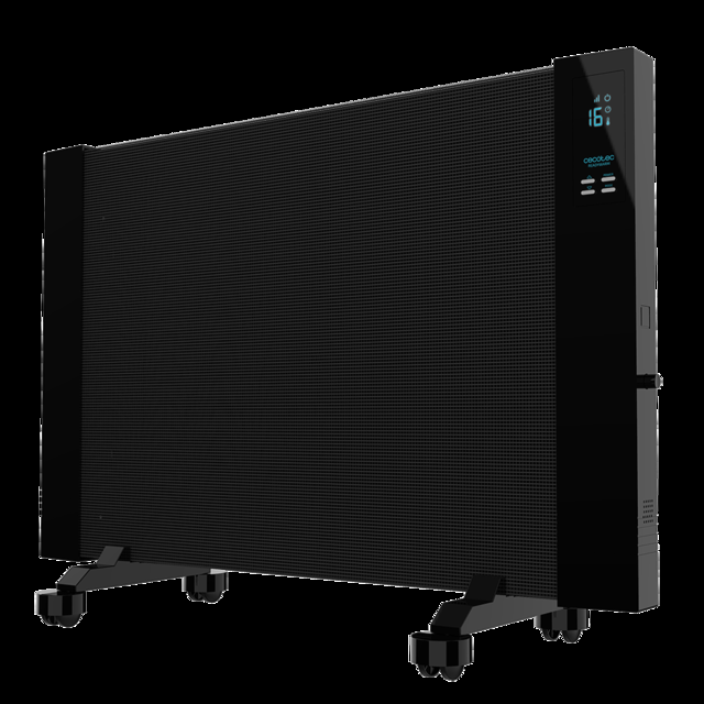 Cecotec Ready Warm 3100 Smart Now digital de 2000 W con termostato regulable y mando a distancia. Placa radiante de mica mecánica. Potente. 2000 W. Pantalla LCD. Temporizador. 3 modos. Con ruedas. Termostato regulable. Sistema