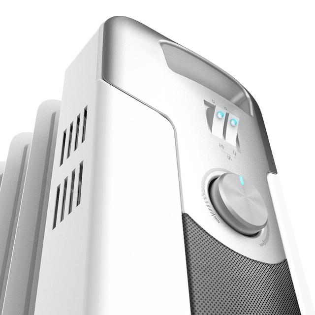 Cecotec Ready Warm 5700 Space De 11 Módulos Con 2500 W Y Termostato Regulable. Radiador De Aceite