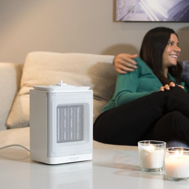 Cecotec Ready Warm 6150 Ceramic Rotate Style De 1500 W Con Oscilación Y 3 Modos Con Termostato Regulable. Calefactor Cerámico 1500 W  