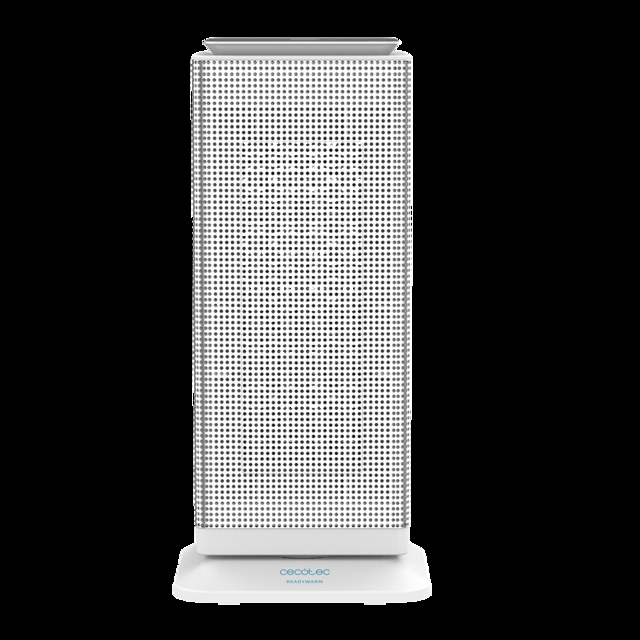 Cecotec Ready Warm 6400 Ceramic Sky Smart Con 2000 W Pantalla LED Mando A Distancia 3 Modos Luz LED Indicadora Función Temporizador 24h Oscilación Y Triple Sistema De Seguridad. Calefactor Cerámico 2000 W