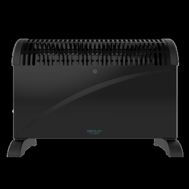 Cecotec Ready Warm 6500 Turbo Convection Convector con pies de 2000 W termostato regulable y modo TurboFan. Radiador convector eléctrico 2000 W