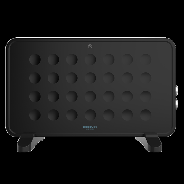 Cecotec Ready Warm 6550 Turbo Convection Design Convector con pies de diseño con 2000 W termostato regulable y modo TurboFan. Radiador convector eléctrico 2000 W