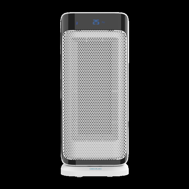 Cecotec Ready Warm 6600 Ceramic Style Smart Con 2000 W Pantalla LED Mando A Distancia 3 Modos Luz LED Indicadora Función Temporizador 8 H Oscilación Y Triple Sistema De Seguridad. Calefactor Cerámico Con 2000 W Pantalla Front
