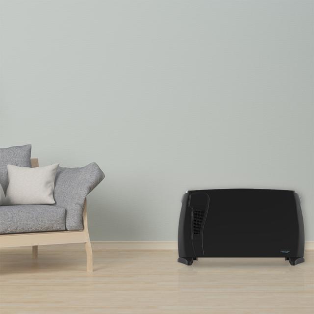 Cecotec Ready Warm 6600 Turbo Convection Plus Convector Con Pies De 2000 W Con Termostato Regulable Y Modo TurboFan. Radiador Convector Eléctrico 2000 W