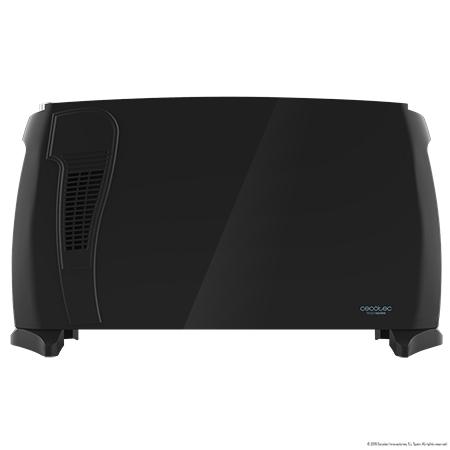 Cecotec Ready Warm 6600 Turbo Convection Plus M. Radiador Eléctrico Bajo Consumo con Turboventilador 2000 W Termostato Regulable 4 Modos Soporte de pie Protección sobrecalentamiento Silencioso 20 m2 Radiador convector eléctri