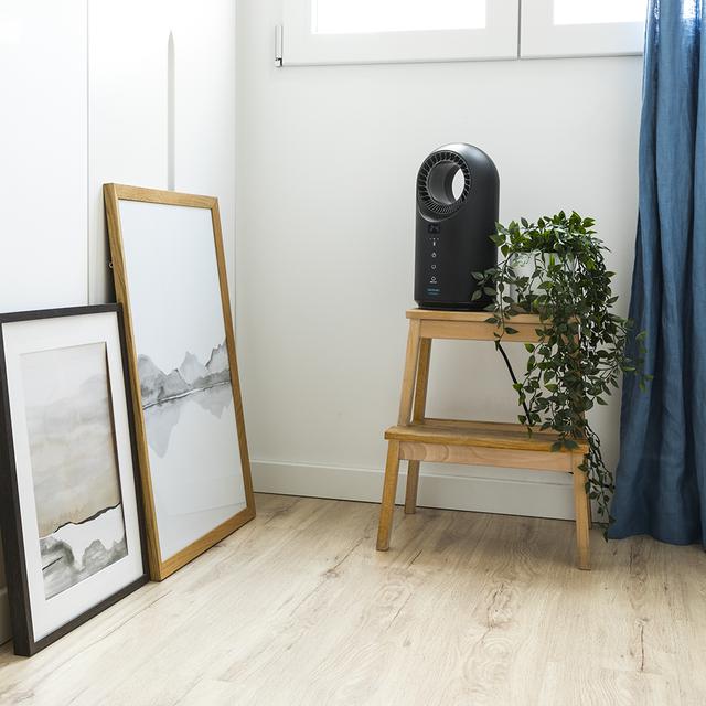 Cecotec Ready Warm 8400 Bladeless Connected Calefactor Bladeless Con 1500 W Control Por Wi-Fi Mando A Distancia Táctil Pantalla LED 3 Modos Oscilación Temporizador Y Triple Sistema De Seguridad. Calefactor Bladeless