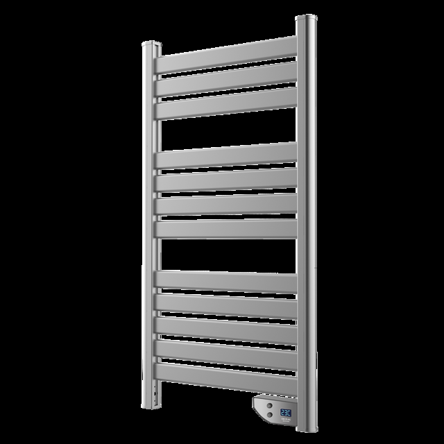 Cecotec Ready Warm 9050 Twin Towel Steel de bajo consumo de 500 W y pantalla LED. Toallero eléctrico