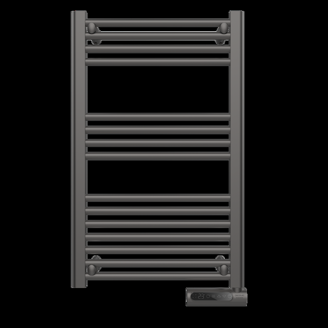 Cecotec Ready Warm 9100 Smart Towel Steel De Fluido Con 500 Pantalla LED Control Táctil Programador Semanal 3 Modos Temperatura Seleccionable Y Máxima Seguridad Con IP24. Toallero Eléctrico De Fluido Con 500 W Pantalla LED Y