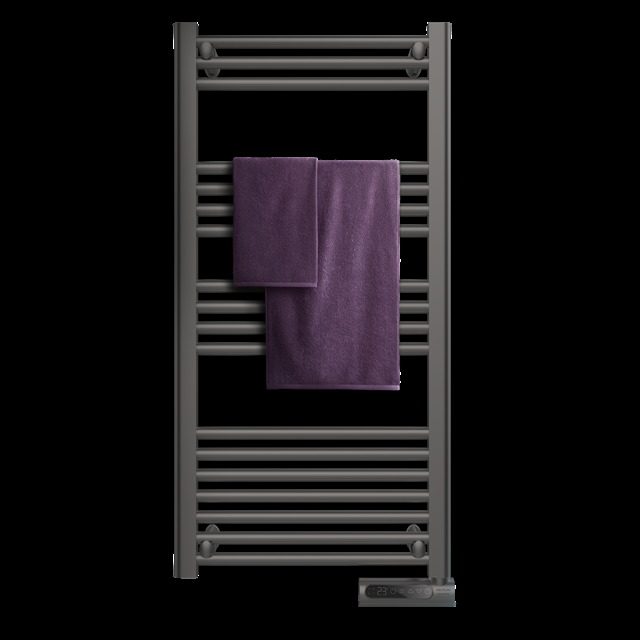 Cecotec Ready Warm 9200 Smart Towel Steel De Fluido Con 750 W Pantalla LED Control Táctil Programador Semanal 3 Modos Temperatura Seleccionable Y Máxima Seguridad Con IP24. Toallero Eléctrico De Fluido Con 750 W Pantalla LED