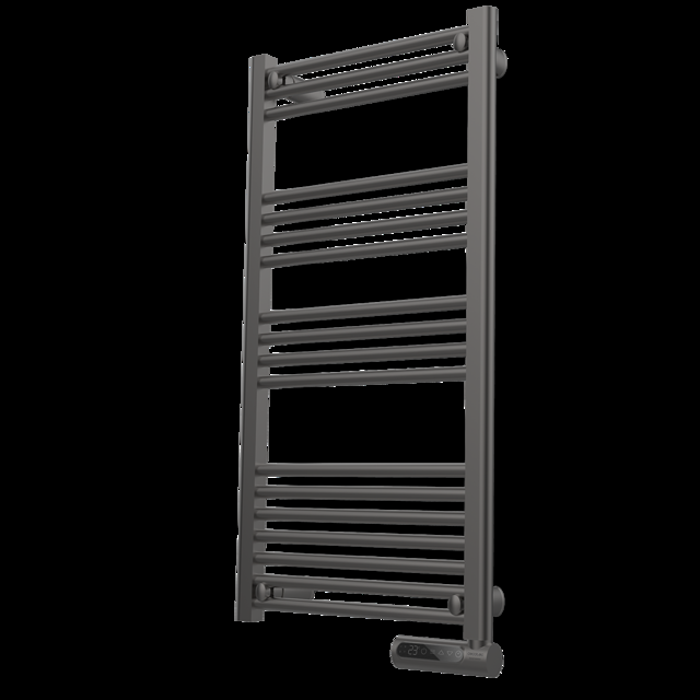 Cecotec Ready Warm 9200 Smart Towel Steel de fluido con 750 W pantalla LED control táctil programador semanal 3 modos temperatura seleccionable y máxima seguridad con IP24. Toallero eléctrico de fluido con 750 W pantalla LED